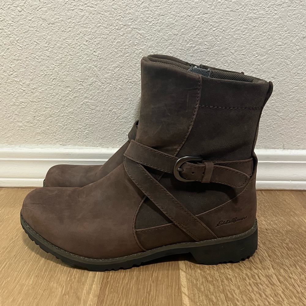 Eddie Bauer Leather Ankle Boots